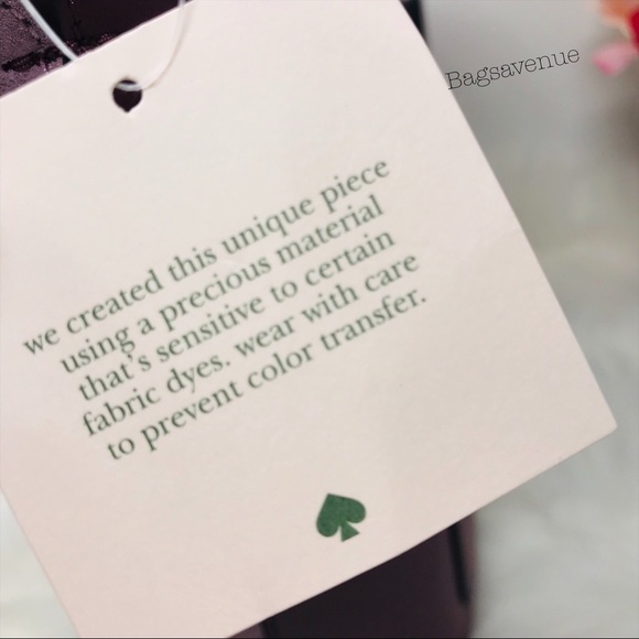 Betty suede medium tote kate spade orchid purple - Picture 4 of 8